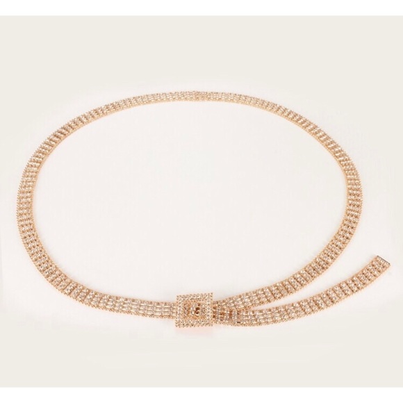 ✨Glamorous Rhinestone Waist Belt - Picture 3 of 7